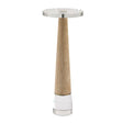 Modern European furniture - Conical Travertin Drink Table - www.oroa.com
