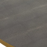 Modern European furniture - Gray Shagreen Nesting Coffee Tables (2) - www.oroa.com