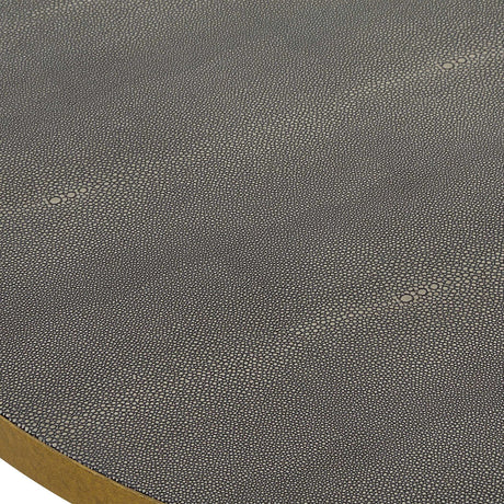 Modern European furniture - Gray Shagreen Nesting Coffee Tables (2) - www.oroa.com