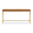 Modern European furniture - Burl Veneer Console Table - www.oroa.com