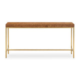 Modern European furniture - Burl Veneer Console Table - www.oroa.com