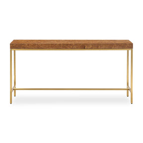 Burl Veneer Console Table by Uttermost Moran