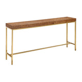 Modern European furniture - Burl Veneer Console Table - www.oroa.com
