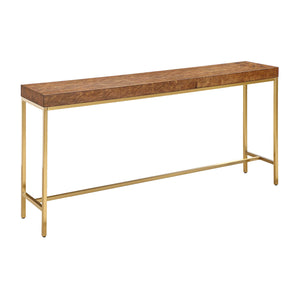   Burl Veneer Console Table | Oroa.com