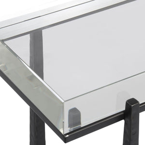   Crystal Top Accent Table | Oroa.com