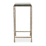 Modern European furniture - Cast Glass Square Accent Table - www.oroa.com