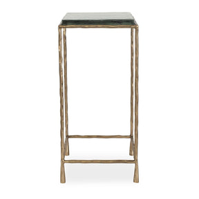 Cast Glass Square Accent Table by Uttermost Ovard