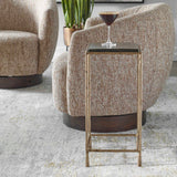 Modern European furniture - Cast Glass Square Accent Table - www.oroa.com