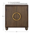 Modern European furniture - Oak 2-Door Cabinet - www.oroa.com