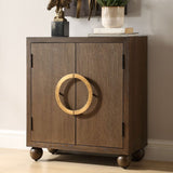 Modern European furniture - Oak 2-Door Cabinet - www.oroa.com