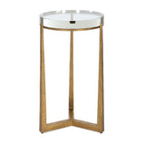 Crystal Top Accent Table | Uttermost Midas