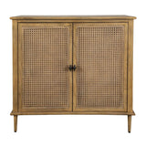 Modern European furniture - Rattan Cane 2-Door Cabinet - www.oroa.com - www.oroa.com