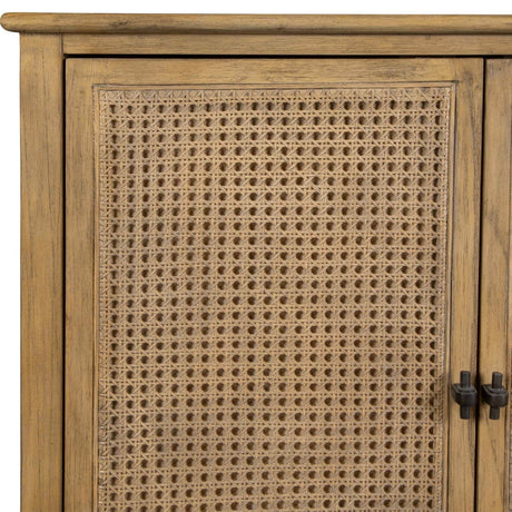Modern European furniture - Rattan Cane 2-Door Cabinet - www.oroa.com - www.oroa.com