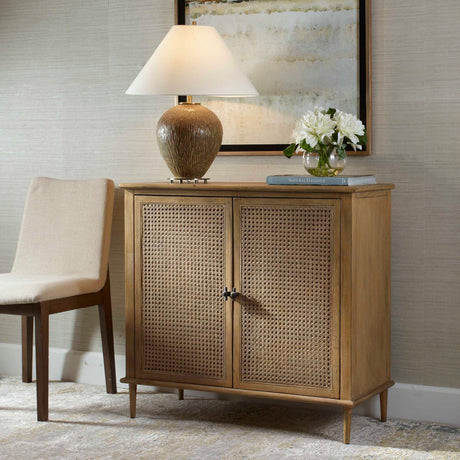Modern European furniture - Rattan Cane 2-Door Cabinet - www.oroa.com - www.oroa.com