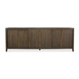 Modern European furniture - Walnut Sliding-Door Consile Cabinet - www.oroa.com