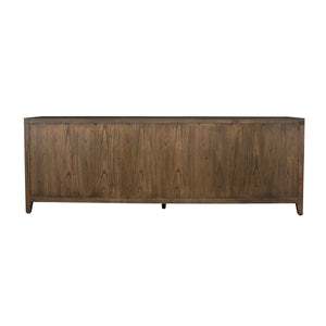   Walnut Sliding-Door Consile Cabinet | Oroa.com