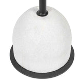 Modern European furniture - White Marble Round Side Table - www.oroa.com