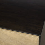 Modern European furniture - Wooden Veneer 2-Door Cabinet - www.oroa.com