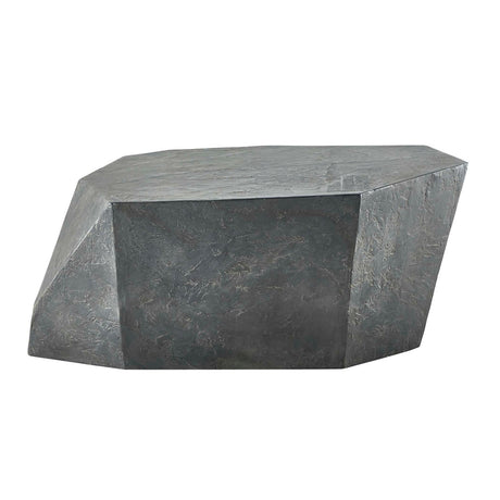Modern European furniture - Faceted Concrete Indoor/Outdoor Coffee Table - www.oroa.com