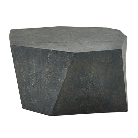 Modern European furniture - Faceted Concrete Indoor/Outdoor Coffee Table - www.oroa.com