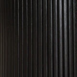 Modern European furniture - Round Black Oak Dining Table - www.oroa.com