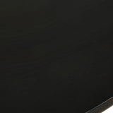 Modern European furniture - Round Black Oak Dining Table - www.oroa.com