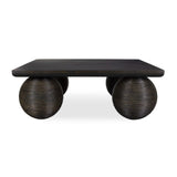 Rattan Sphere Legs Coffee Table | Uttermost Kasson