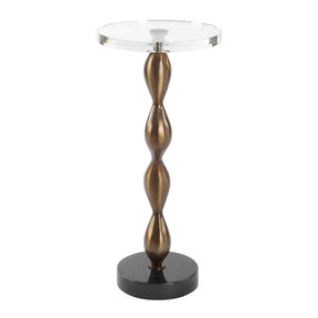 Modern European furniture - Crystal Round Drink Table - www.oroa.com