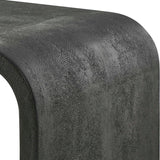 Modern European furniture - Gray Shagreen Nesting Side Tables (2) - www.oroa.com