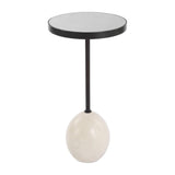 Round Mirrored Top Accent Table | Uttermost Odesa