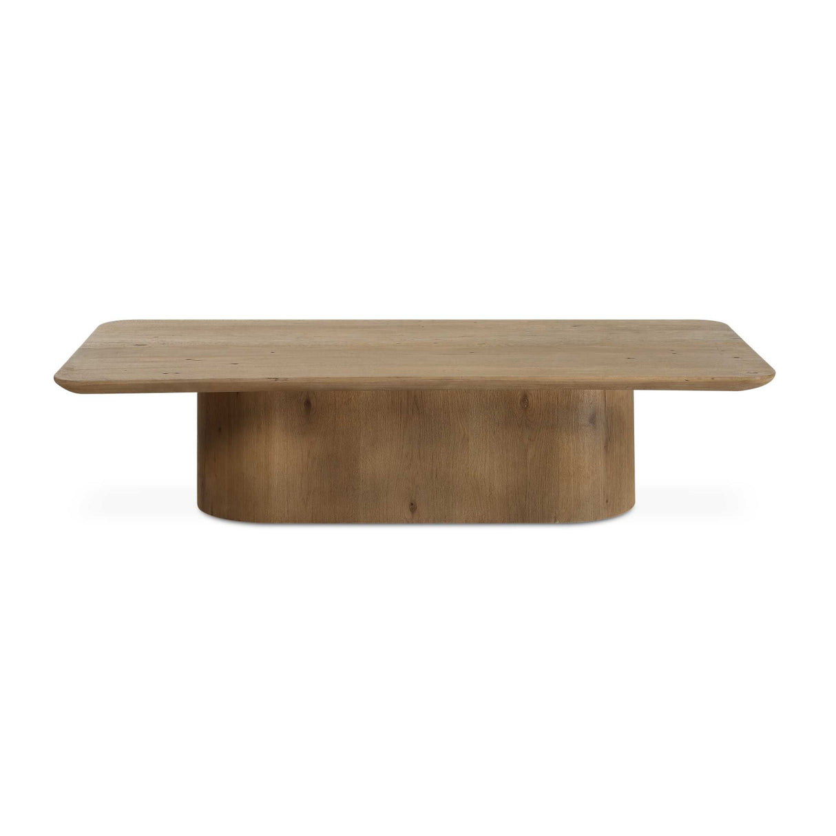   Solid Oak Minimalist Coffee Table | Oroa.com