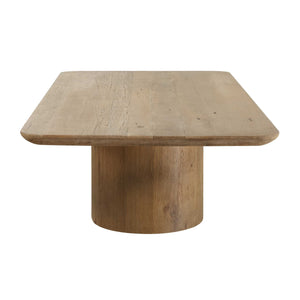   Solid Oak Minimalist Coffee Table | Oroa.com