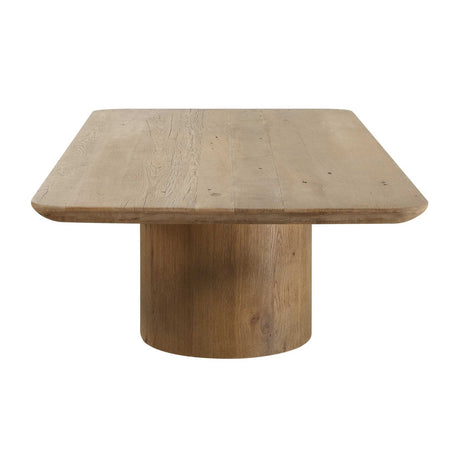Modern European furniture - Solid Oak Minimalist Coffee Table - www.oroa.com
