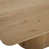 Modern European furniture - Solid Oak Minimalist Coffee Table - www.oroa.com