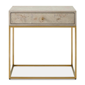 Maple Burl 1-Drawer Side Table by Uttermost Pembrook