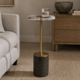 Modern European furniture - Oval Crystal Accent Table - www.oroa.com