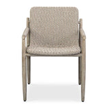 Modern European furniture - Beige Wicker Outdoor Dining Chair - www.oroa.com