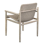 Modern European furniture - Beige Wicker Outdoor Dining Chair - www.oroa.com