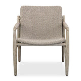 Modern European furniture - Beige Wicker Outdoor Lounge Chair - www.oroa.com