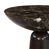 Brown Marble Accent Table | Uttermost Hastings