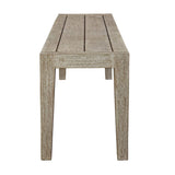 Modern European furniture - Mahogany Outdoor Bench - www.oroa.com