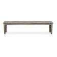Modern European furniture - Rustic Gray Mahogany Bench - www.oroa.com