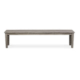 Modern European furniture - Rustic Gray Mahogany Bench - www.oroa.com