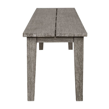Modern European furniture - Rustic Gray Mahogany Bench - www.oroa.com