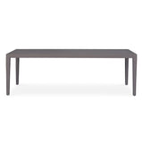Modern European furniture - Black Aluminum Indoor/Outdoor Dining Table - www.oroa.com