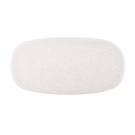 Modern European furniture - White Concrete Indoor/Outdoor Coffee Table - www.oroa.com