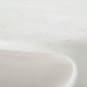   White Concrete Indoor/Outdoor Coffee Table | Oroa.com