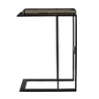 Modern European furniture - Cast Glass Pull-Up Accent Table - www.oroa.com