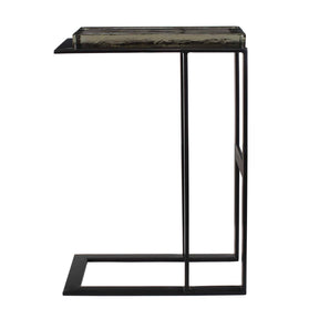 Cast Glass Pull-Up Accent Table by Uttermost Soma