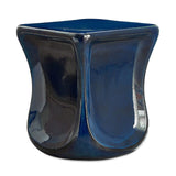 Modern European furniture - Blue Eartheware Indoor/Outdoor Garden Stool - www.oroa.com